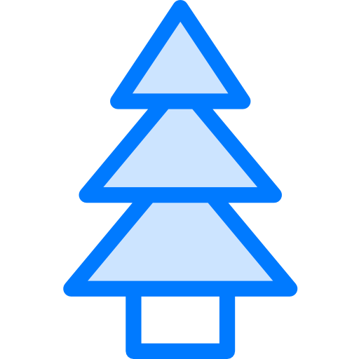 árbol de navidad icono gratis