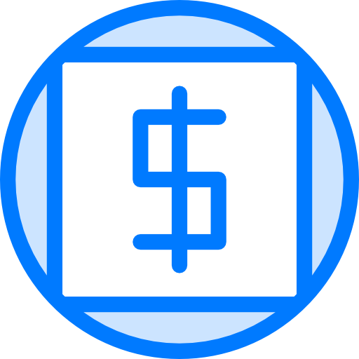 símbolo do dólar grátis ícone