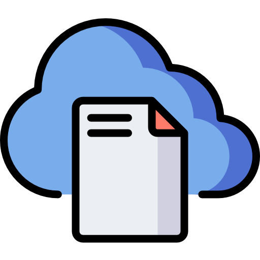 computación en la nube icono gratis