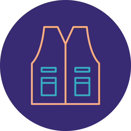 Vest free icon