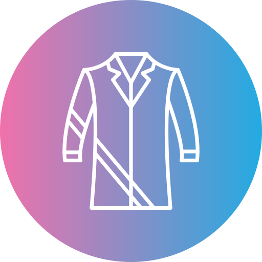 abrigo largo icono gratis