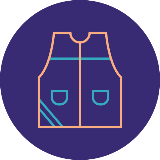 Vest free icon