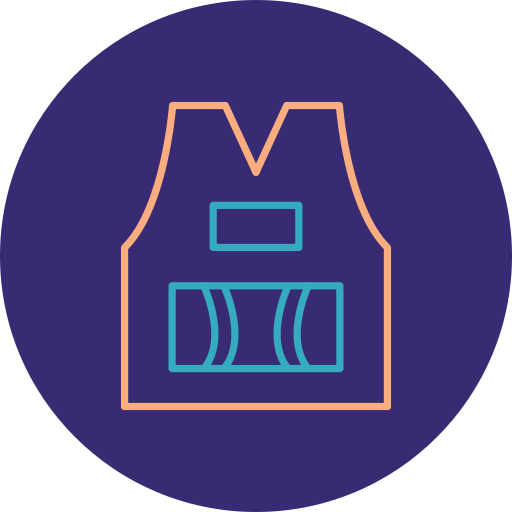 Vest free icon