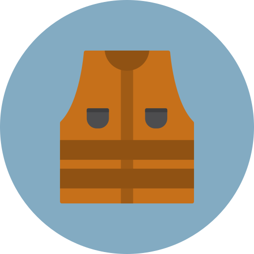 gilet Icône gratuit