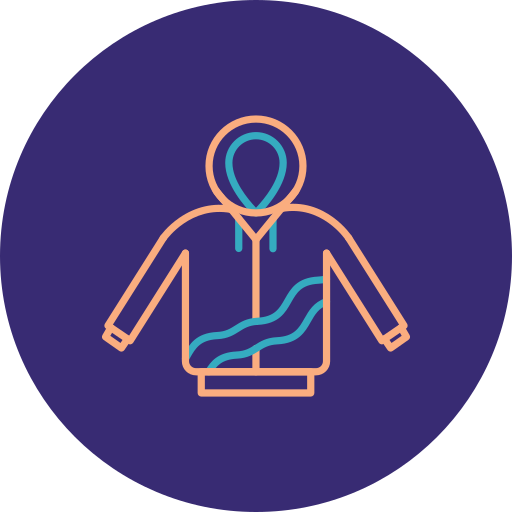 Hoodie free icon