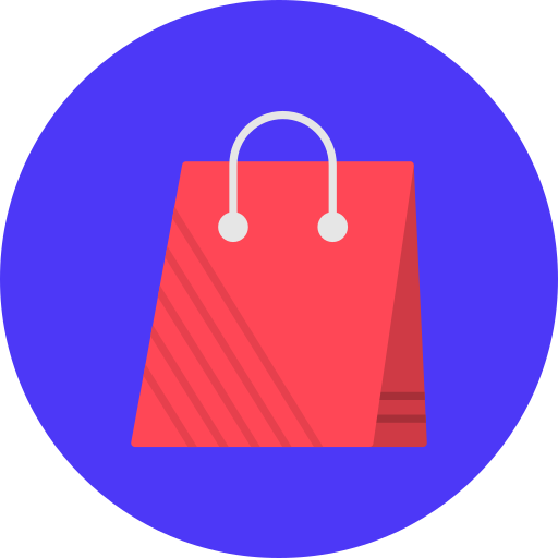 쇼핑백 무료 아이콘