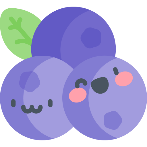 Blueberry free icon