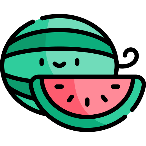 sandía icono gratis