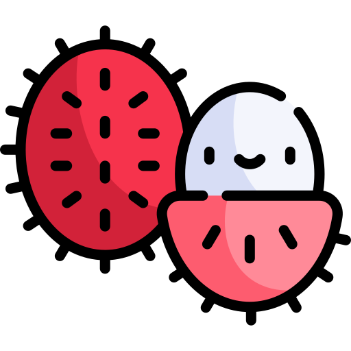 rambután icono gratis