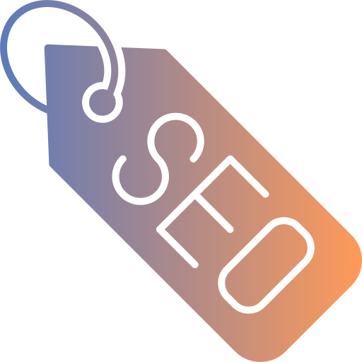 etiqueta seo icono gratis