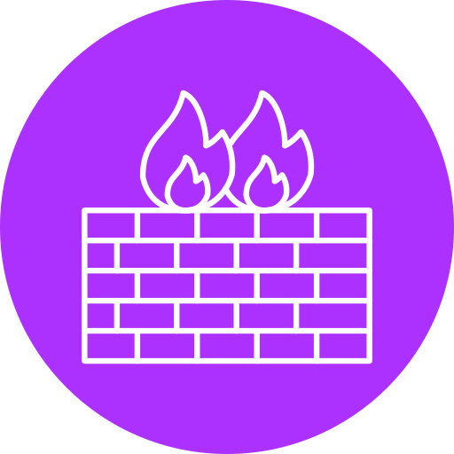 Firewall free icon Firewall free icon