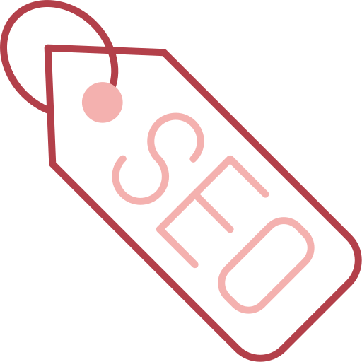 etiqueta seo icono gratis