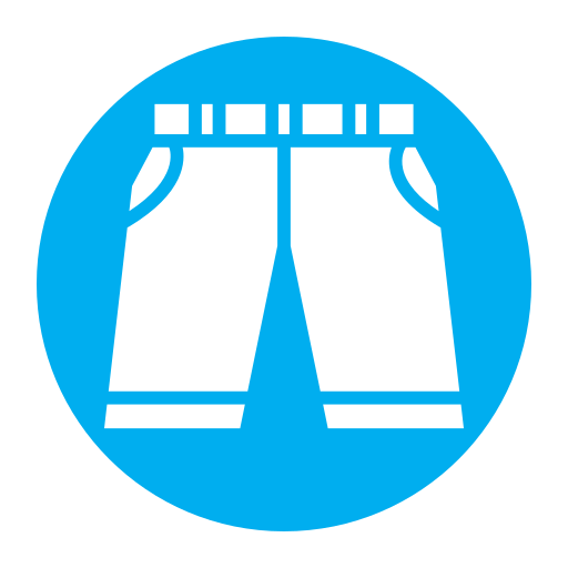 bermudas icono gratis