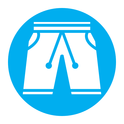 bermudas icono gratis