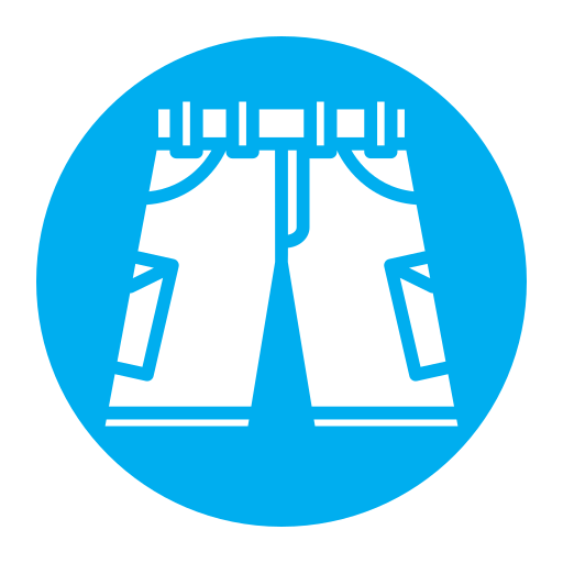 bermudas icono gratis