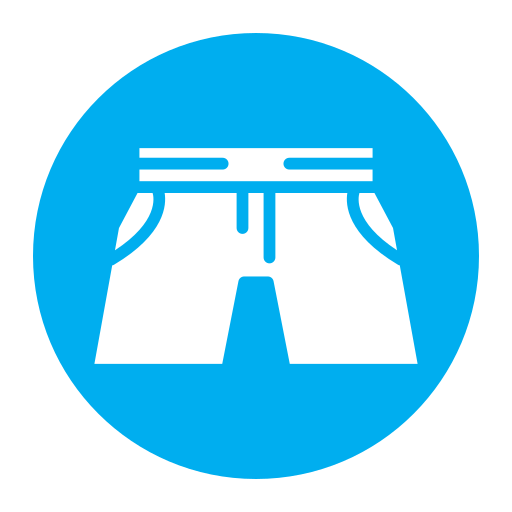 bermudas icono gratis