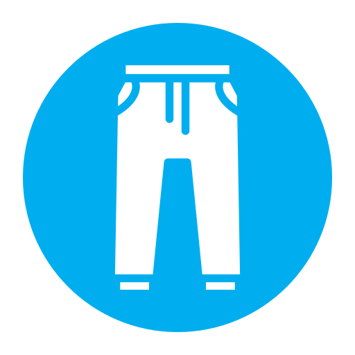 pantalones largos icono gratis