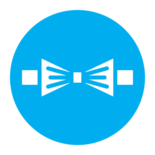 corbata de moño icono gratis