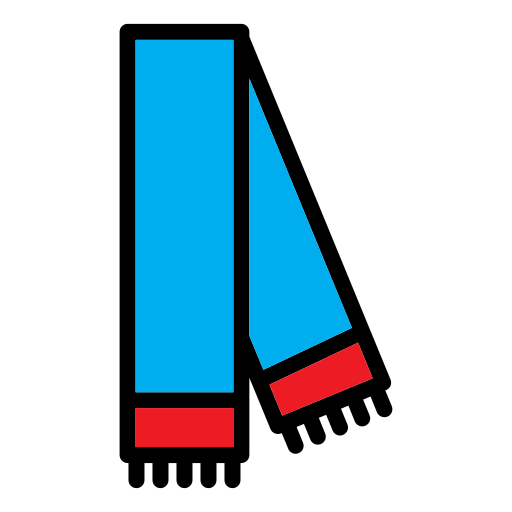 Shawl free icon