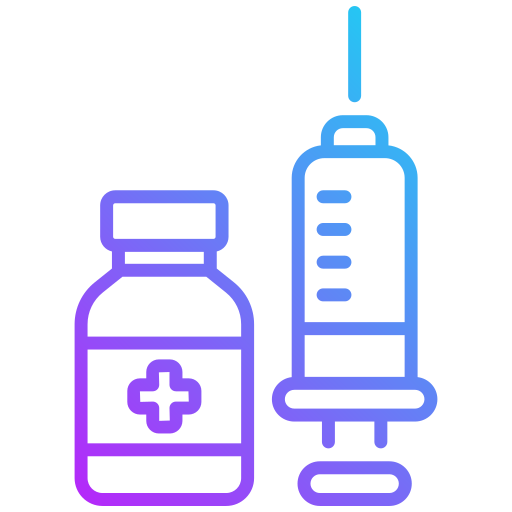 Vaccine free icon Vaccine free icon