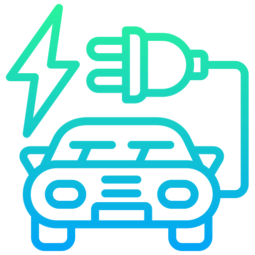 carro elétrico grátis ícone carro elétrico grátis ícone