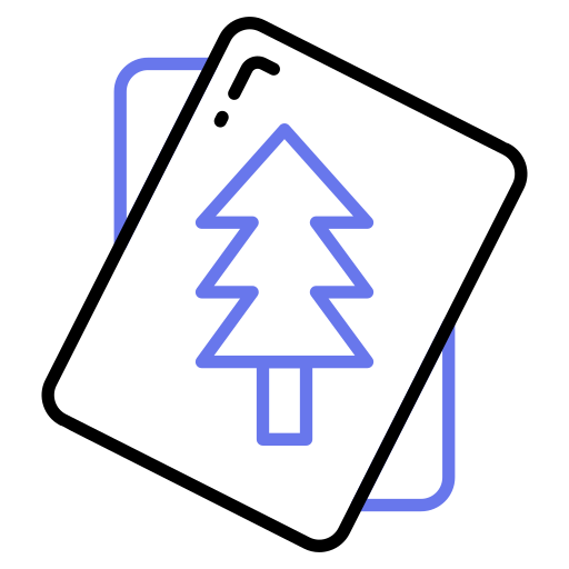 tarjeta de navidad icono gratis