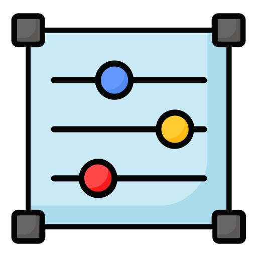 ajuste de color icono gratis