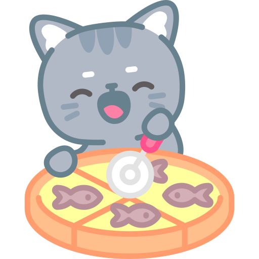Pizza free sticker Pizza free sticker