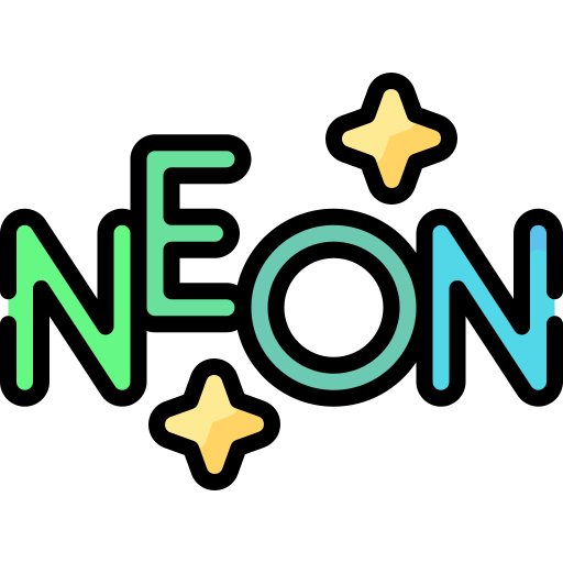 neón icono gratis