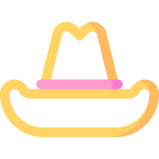 sombrero de vaquero icono gratis