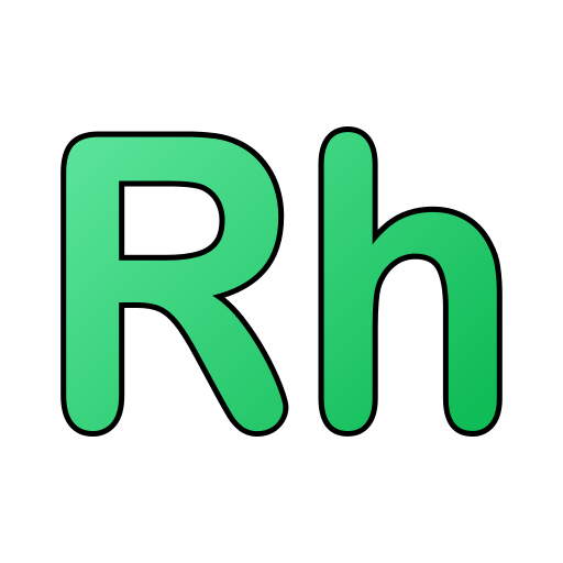 Rhodium free icon
