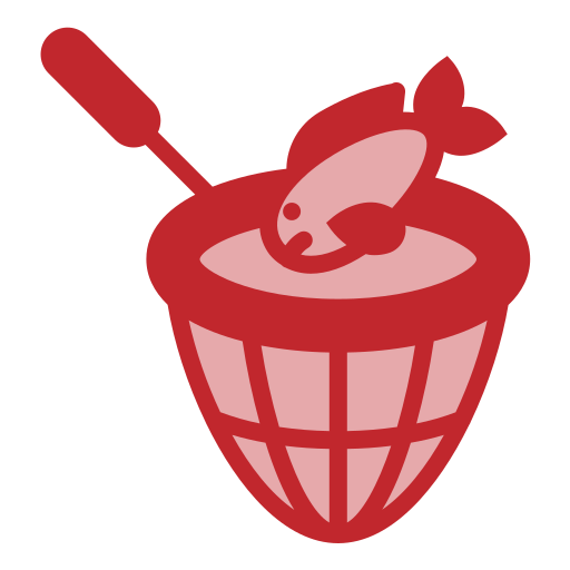 red de pesca icono gratis