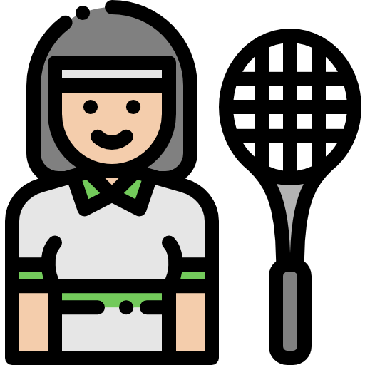 tennisspieler kostenlos Icon