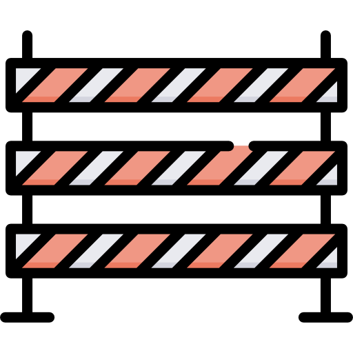 Барьеры бесплатно иконка