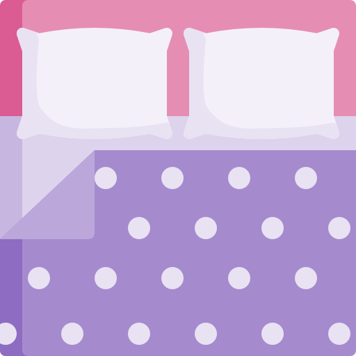 cama matrimonial icono gratis