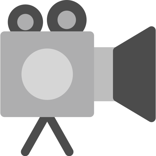 camara de video icono gratis