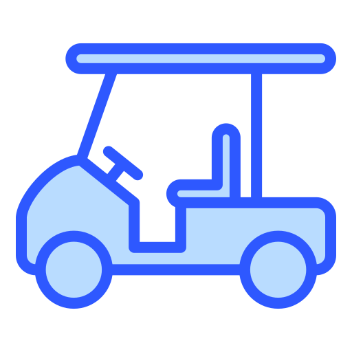 carro de golf icono gratis