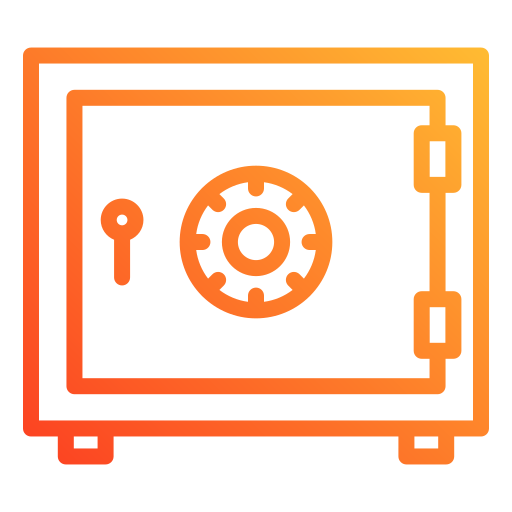 deposito de seguridad icono gratis