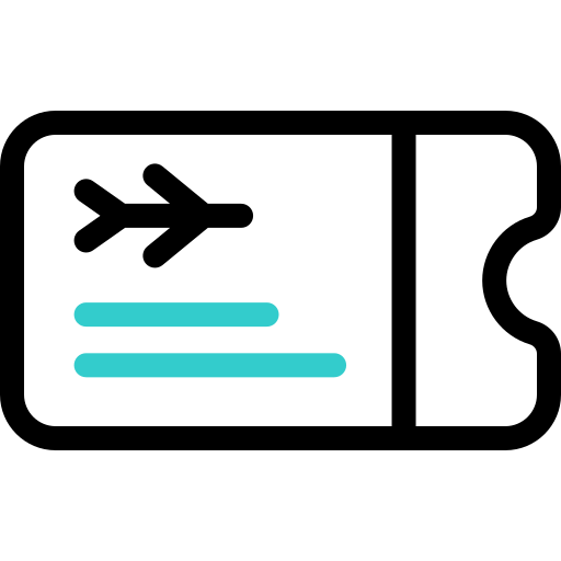 탑승권 무료 아이콘