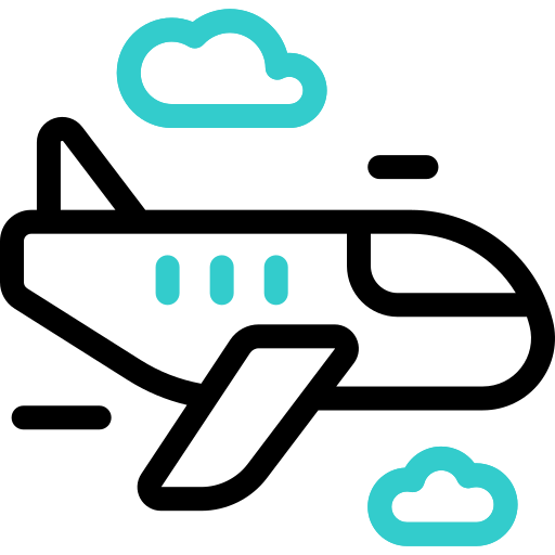 비행기 무료 아이콘