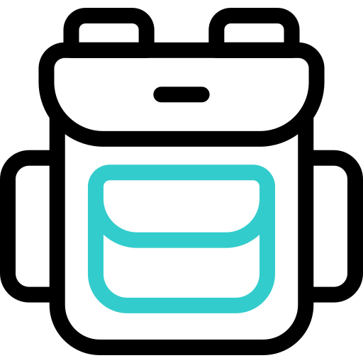 Backpack free icon