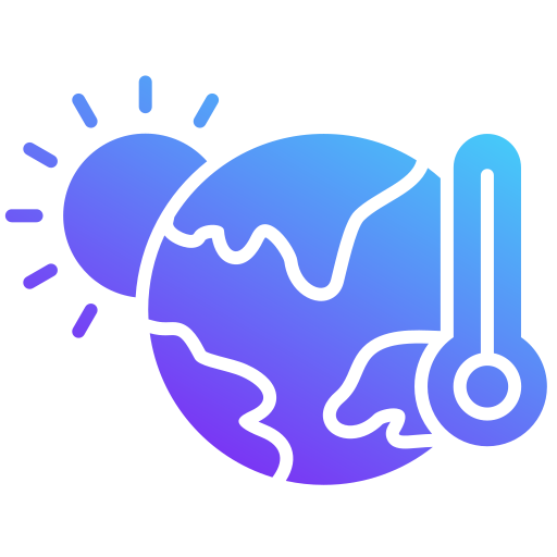 changement climatique Icône gratuit