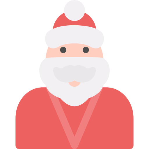 papá noel icono gratis