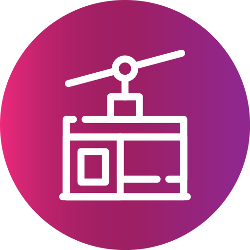 téléphérique Icône gratuit téléphérique Icône gratuit