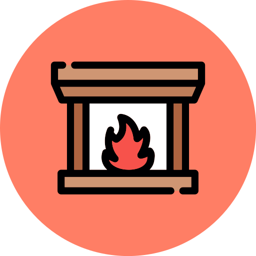 chimenea icono gratis