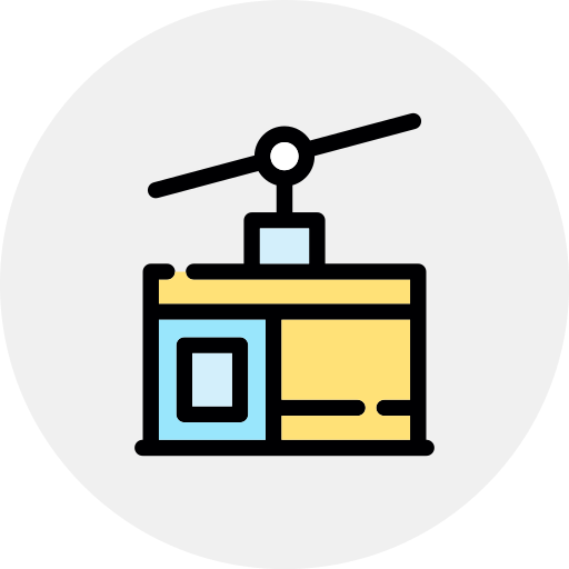 téléphérique Icône gratuit