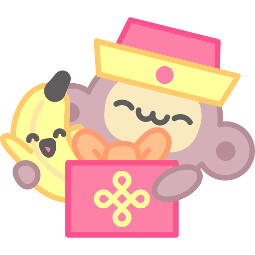 Chinese new year free sticker