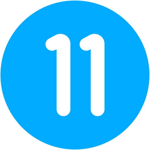 onze Icône gratuit onze Icône gratuit