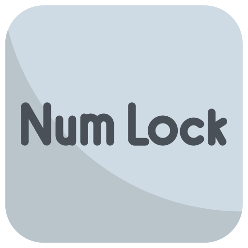 num lock icono gratis