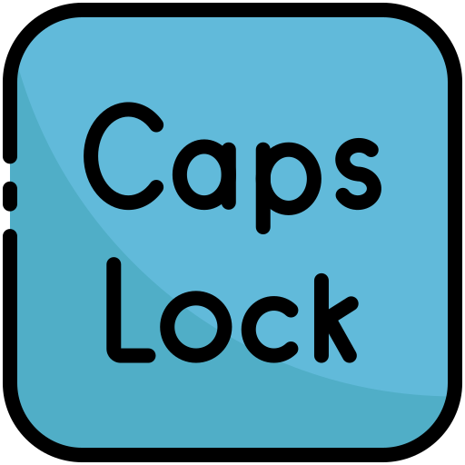 Caps lock free icon